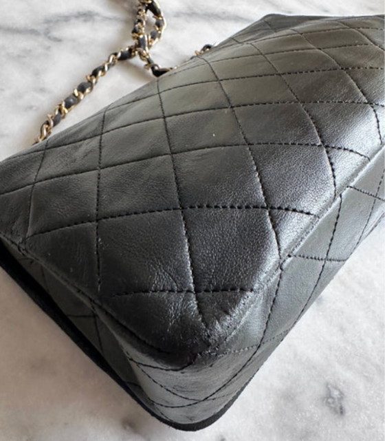 Chanel Single Flap Bag – Sacs bandouliere, Cuir d'agneau (photo 11 of 15)