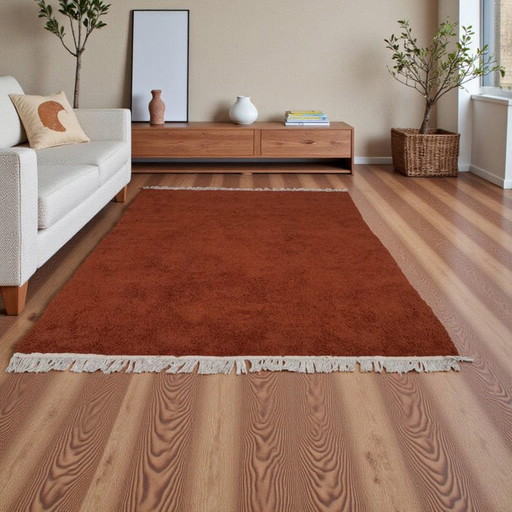 Magnificent brown Berber wool rug 200/270 – vloerkleden en tapijten (photo 2 of 7)