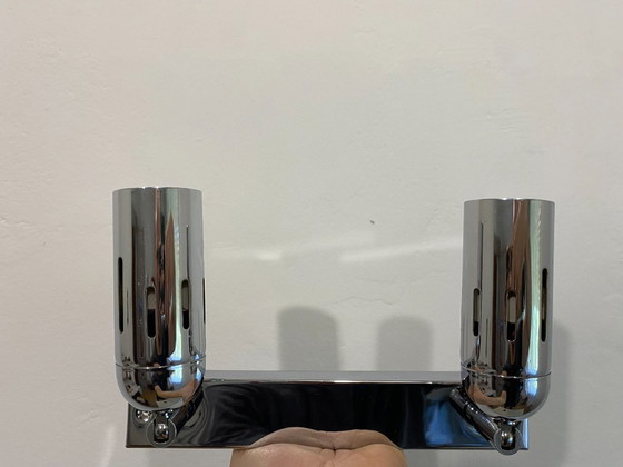 Lámpara de pared ajustable Sijaj Hrastnik era espacial de los años 70 – Apliques, Chrome (photo 11 of 16)
