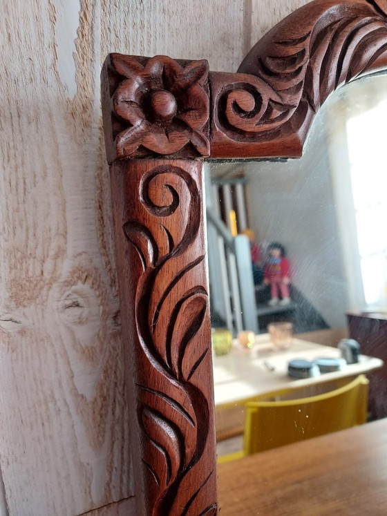 Image 1 of Miroir ancien art déco