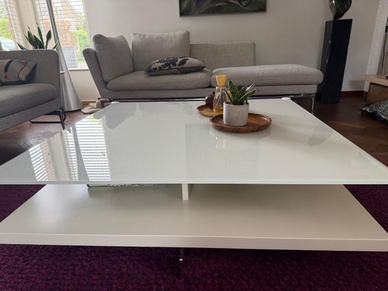 Hülsta White Coffee Table – Mdf (photo 3 of 5)