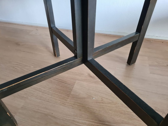 Image 1 of Tavolo da pranzo vintage con credenza abbinata