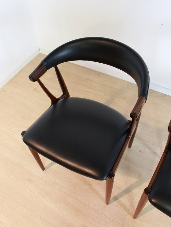 Image 1 of juego 'BA113' sillas de palisandro Johannes Andersen