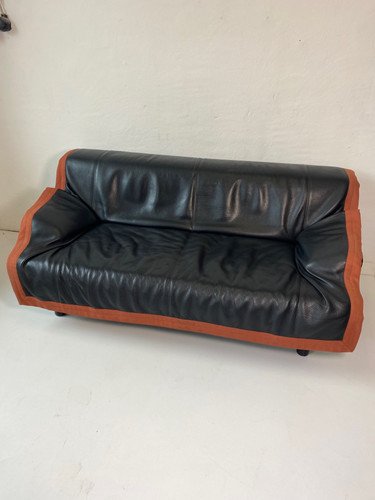 Postmodernes Cassina Sofa „Sindbad“ von Vico Magistretti 80er – Sofagarnitur, Leather (photo 8 of 38)
