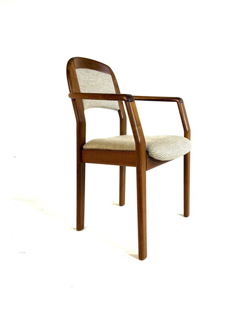 Vintage teak dining chair, Dyrlund '70