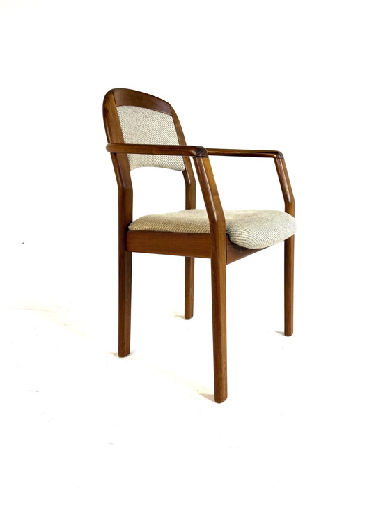 Image 1 of Vintage teak dining chair, Dyrlund '70