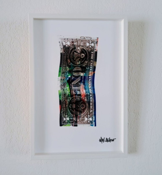 Image 1 of Karl LAGASSE - New Art Dollar 37 - Sérigraphie d'Artiste
