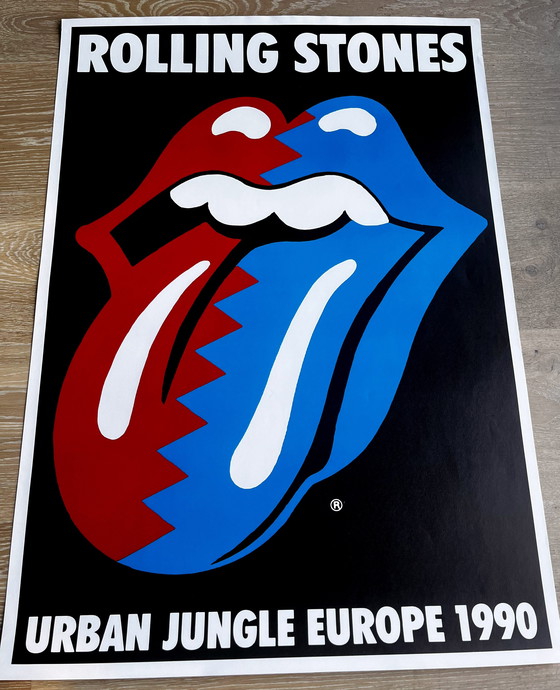 Image 1 of Rolling Stones - Urban Jungle Tour 1990 - Poster originale