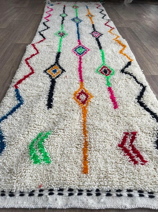Magnificent wool runner rug 250/85cm – vloerkleden en tapijten (photo 2 of 8)