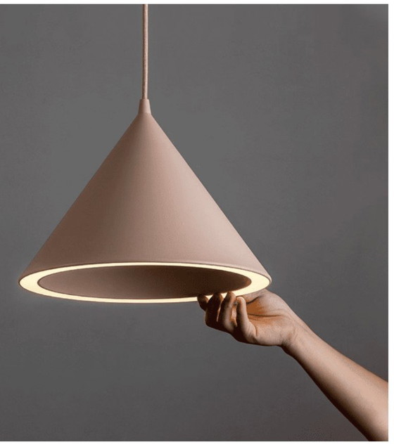 Image 1 of WOUD Ringförmige Pendelleuchte (Nude/Rosa) - 32 cm