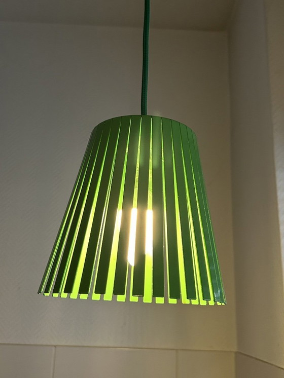 Image 1 of Ensemble de 2 suspensions Gispen Ray originales – Vertes – Design classique