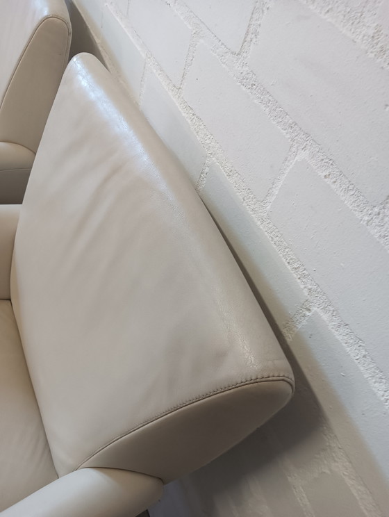 Image 1 of Rolf Benz, heavy leather chairs