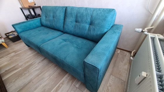 2.5-seater sofa in very good condition – Haco, 3-5 seaters, Textile (photo 2 of 5)