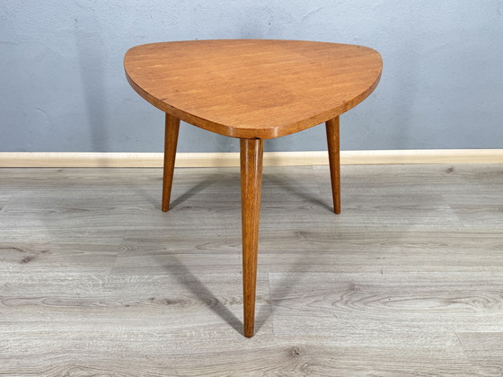 Image 1 of Table d'appoint vintage en bois des années 1950