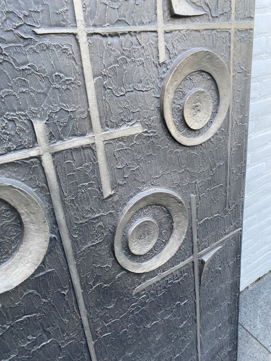 Image 1 of Pannello da parete/porta brutalista