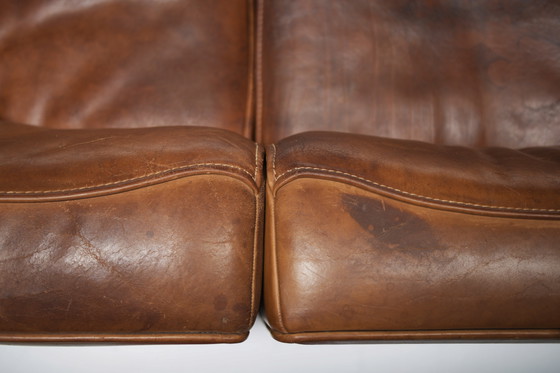 Image 1 of Perfect Patinated DS-15 Modular Sofa by Team De Sede for De Sede Swiss
