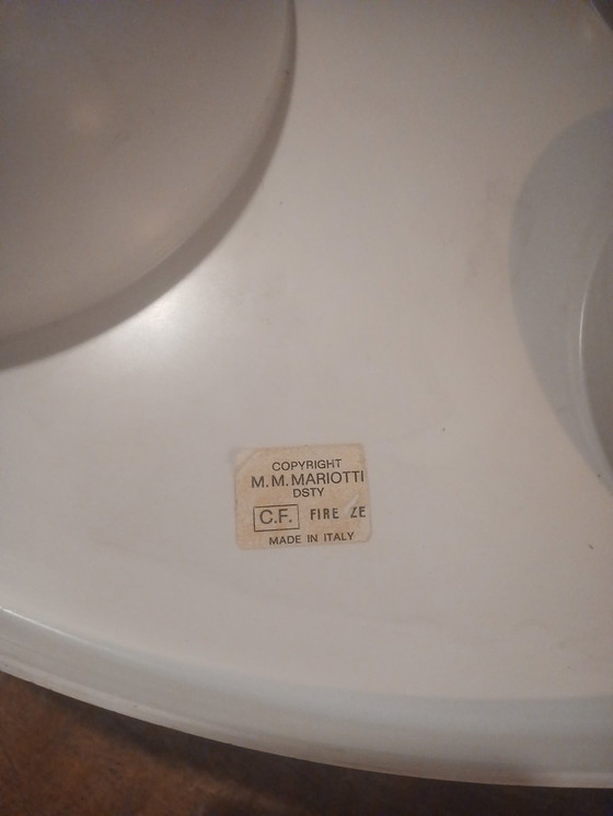 Image 1 of Vintage Italian Centerpiece by Mario and Marcello Mariotti for Asea