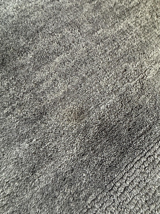 Image 1 of Luxe laagpolig wollen vloerkleed – 300 x 230 cm – grijs gemêleerd – Jansen Utrecht
