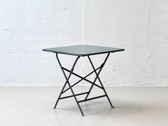 Image 1 of Folding metal garden tables, 1950s