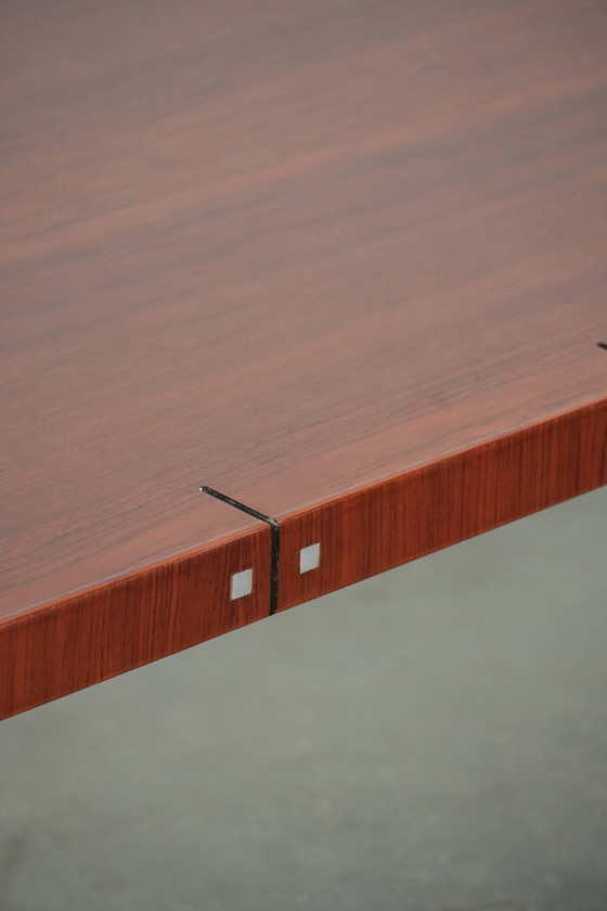 Image 1 of Großer und einzigartiger rechteckiger Couchtisch im Art-Deco-Design von Schuitema aus der Decoforma-Serie