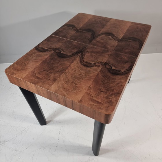 Image 1 of Art Deco Dining Table in Walnut, 1960s