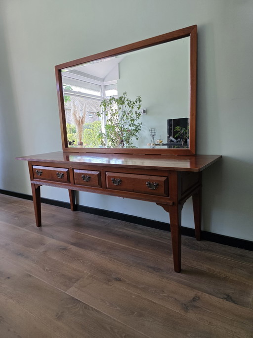 Schuiteman Collectie – Console, Spiegel, Salontafel & 4 Stoelen
