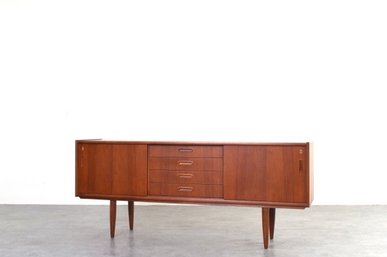 Mid-Century Danish Teak Sideboard, 1960s. – Wood (photo 5 of 15)