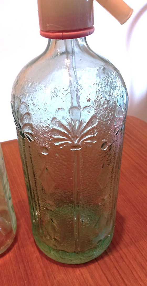 Image 1 of siphon et bouteille ancienne