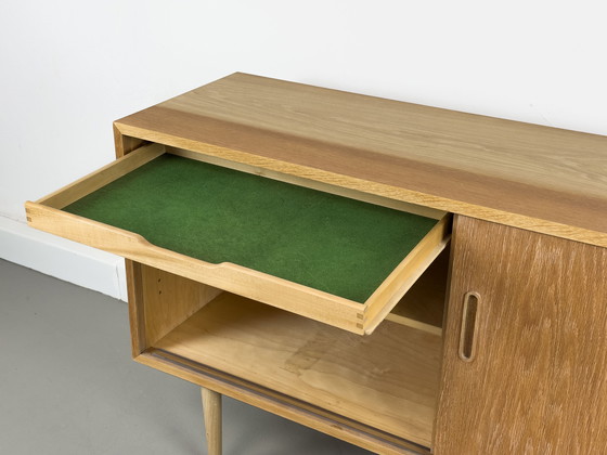 Image 1 of Deens eiken dressoir van Carlo Jensen voor Hundevad & Co, 1960S