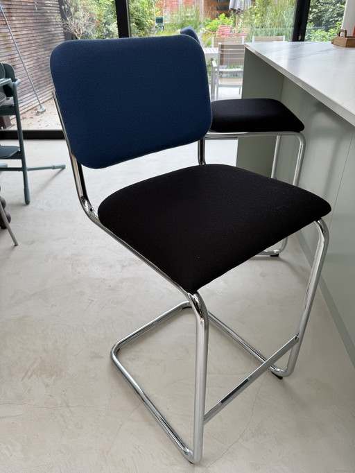 Marcel Breuer Cesca barstools