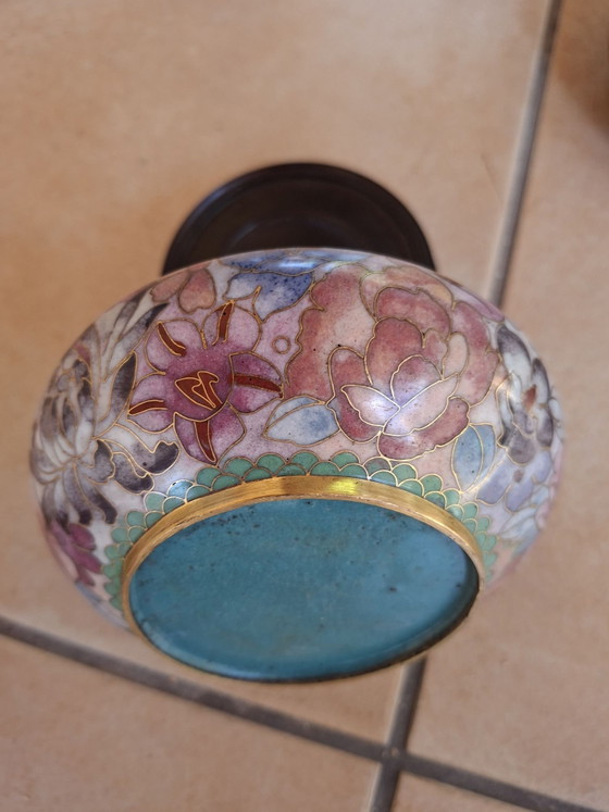 Bols cloisonnés – Métal, Bois (photo 6 of 8)