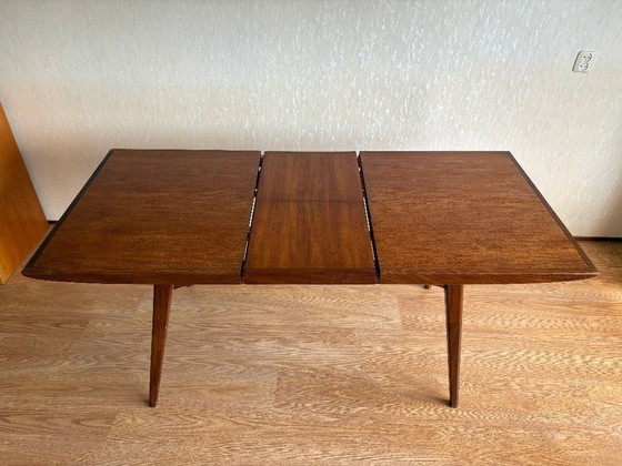 Image 1 of Mid - Century Teak Dining Table (1963) - Handmade & Extendable
