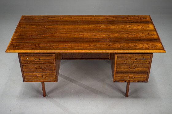 Image 1 of Mid Century Freistehender Schreibtisch, 1960er Jahre