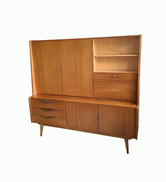 Image 1 of Vintage, midcentury highboard, wandkast 