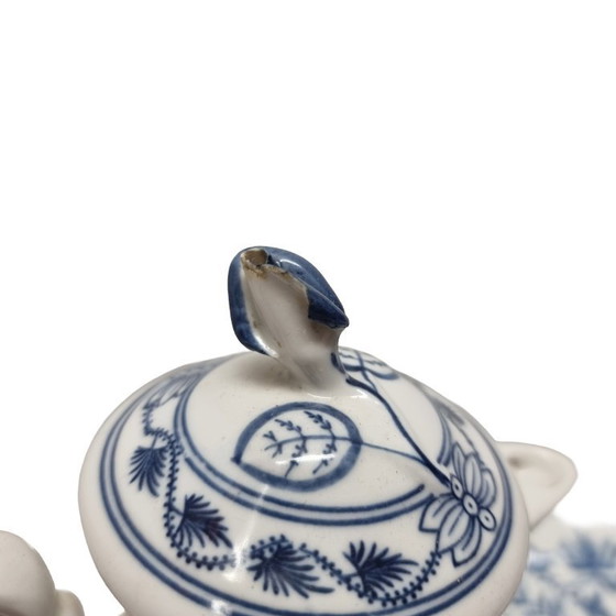 Image 1 of Vari piatti in porcellana di Carl Teichert Meissen, 1900 circa