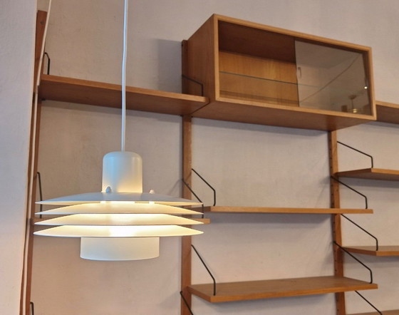 Image 1 of Trapsgewijze hanglamp van Horn Belysning, Denemarken, jaren 80.