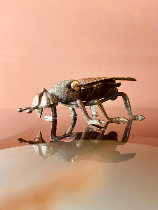 💛CENDRIER MOUCHE MID-CENTURY ITALIE💛