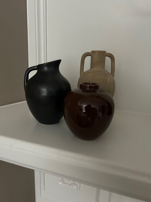 Ferm Living set of 3 Ary mini vases