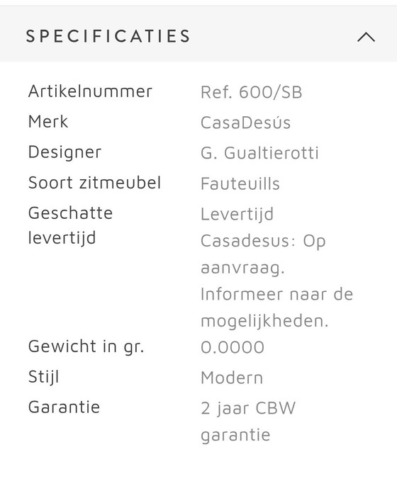 Image 1 of Syrma Armchair met bijzettafeltje