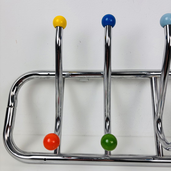 Image 1 of Appendiabiti da parete originale Sputnik cromato