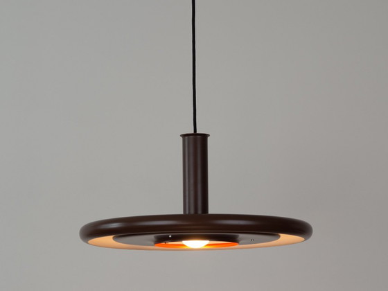 Suspension Optima vintage danoise par Hans Due, Fog Og Morup, années 1970 – Fog & Mørup, Aluminium (photo 4 of 12)