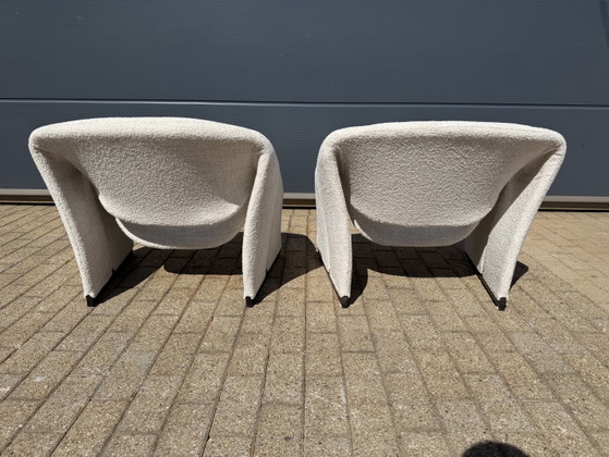 Image 1 of Artifort F580 Groovy armchairs in mint condition!! Pierre Paulin