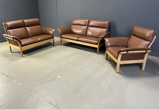 Image 1 of Set di divani vintage Scala di Dreipunkt International, anni '70