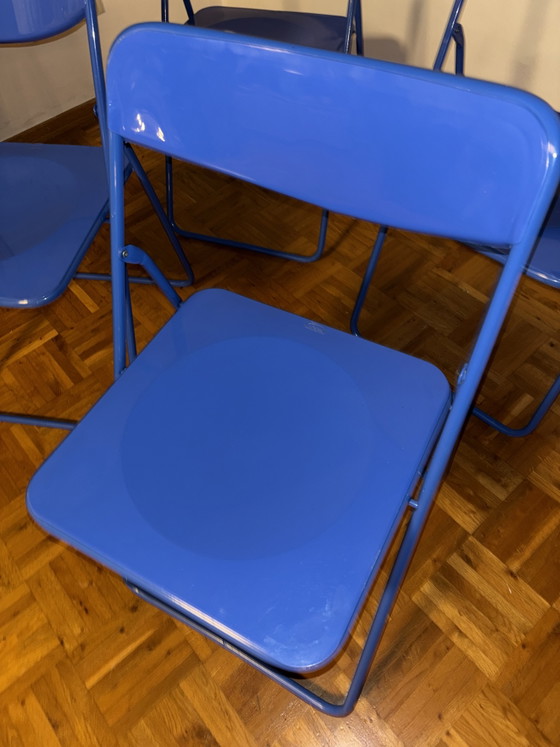 Image 1 of Vintage Ikea Niels Gammelgard TED-stoelen, set van 4