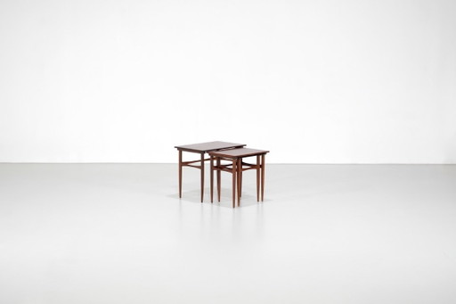 Tavolini disegnati da Kai Kristiansen per Skovmand & Andersen, Danimarca, anni '60. – vitrinekasten, Wood (photo 2 of 19)