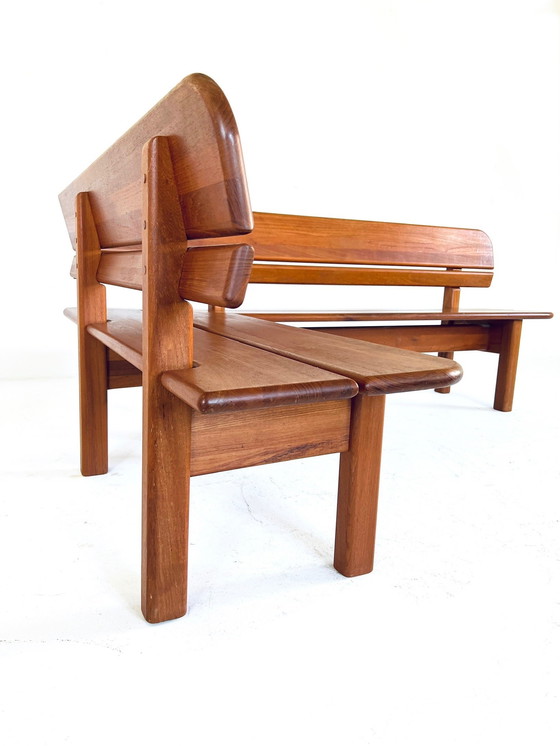 Image 1 of Banc de salle à manger vintage danois, Søren Nissen, 1970
