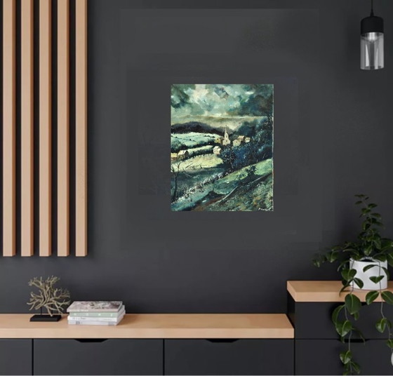 A Village In My Countryside – Paintings & Drawings, Canvas (photo 5 of 5)