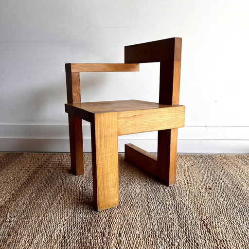 Sedia Rietveld Steltman Design olandese