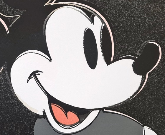 Image 1 of After Andy Warhol, Mickey Mouse, 1980s, Lithograph