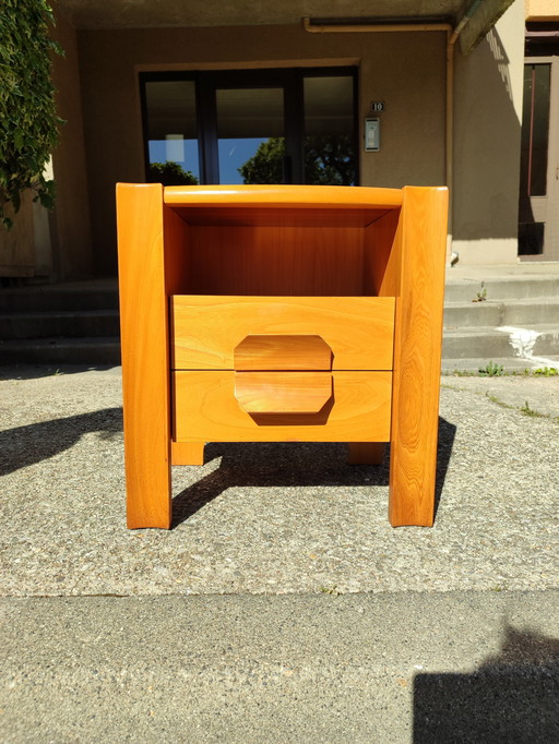 Elm Bedside Table